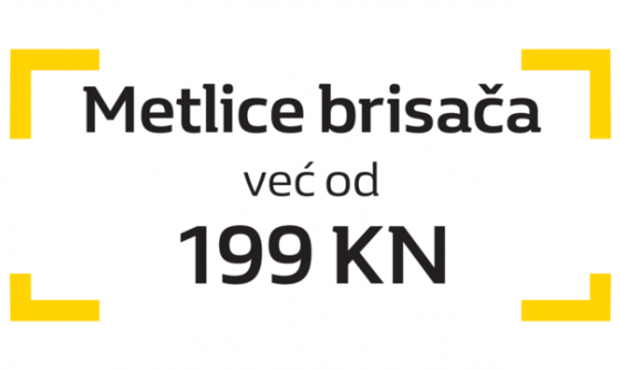 Metlice brisača već od 199 KN